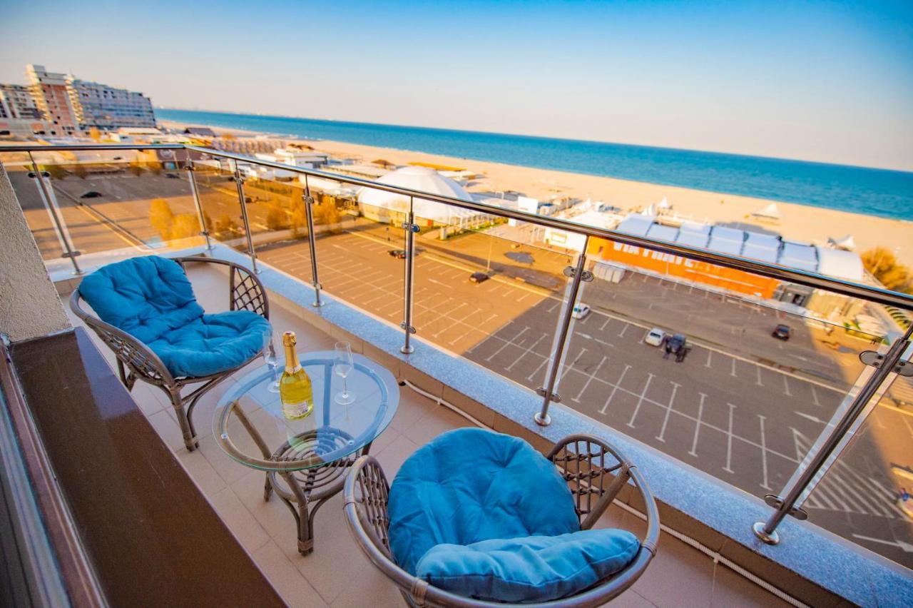 Ferienwohnung Summerland Luxury Velvet Front Sea View Mamaia Exterior foto