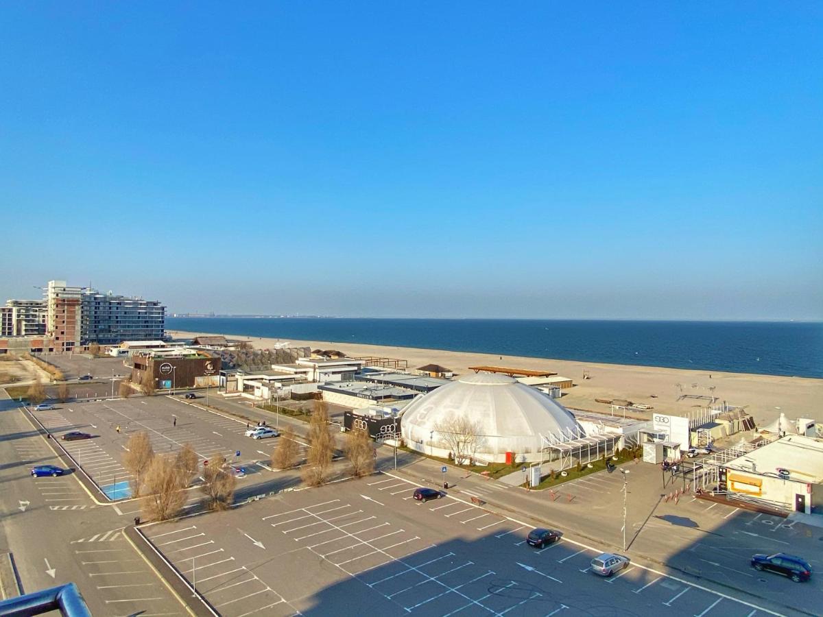 Ferienwohnung Summerland Luxury Velvet Front Sea View Mamaia Exterior foto